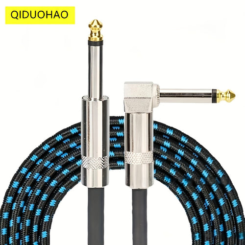High-End High-Fidelity, Durable And Compatible Guitar Cable, Male-To-Male Straight Bending Type, 59.06inch, 118.11inch, 236.22inch, Electric Guitar, Bass, Folk Music, Electric Box, Guitar Noise Reduction Cable, Audio Cable