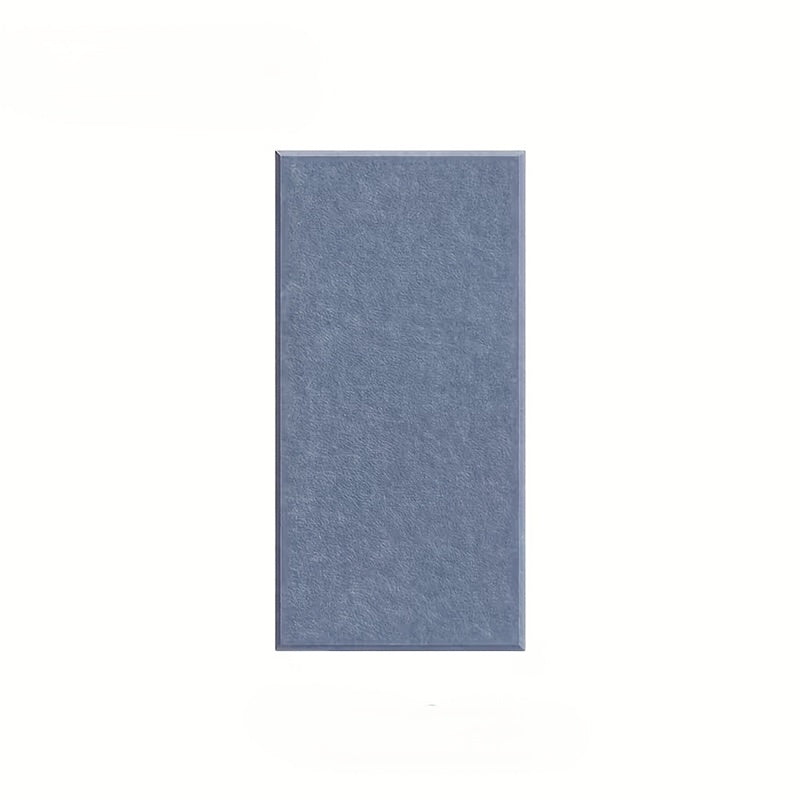 Set of 6 High-Density Acoustic Foam Panels Measuring 12X24X0.4 Inches, Available in Blue, Green, Yellow, Brown, And White. These Self-Adhesive Soundproof Wall Tiles Are Perfect for Enhancing The Decor of Homes, Offices