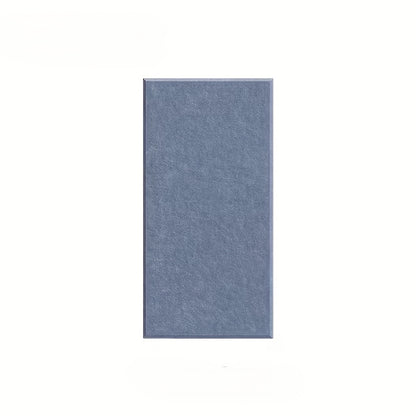 Set of 6 High-Density Acoustic Foam Panels Measuring 12X24X0.4 Inches, Available in Blue, Green, Yellow, Brown, And White. These Self-Adhesive Soundproof Wall Tiles Are Perfect for Enhancing The Decor of Homes, Offices