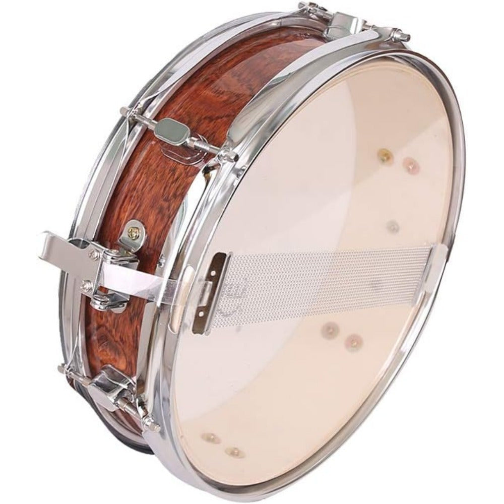 13\'\' X 3.5\'\' Snare Drum, Snare Drum Kit, Snare Drum Set with Premium Material, Excellent Sound, Classic Appearance - Tiger Stripes
