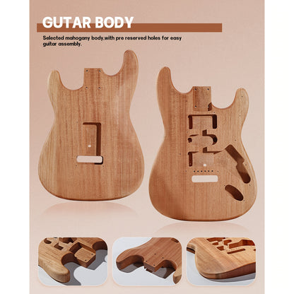Leo Jaymz Electric Guitar Kits Multiple Model Options