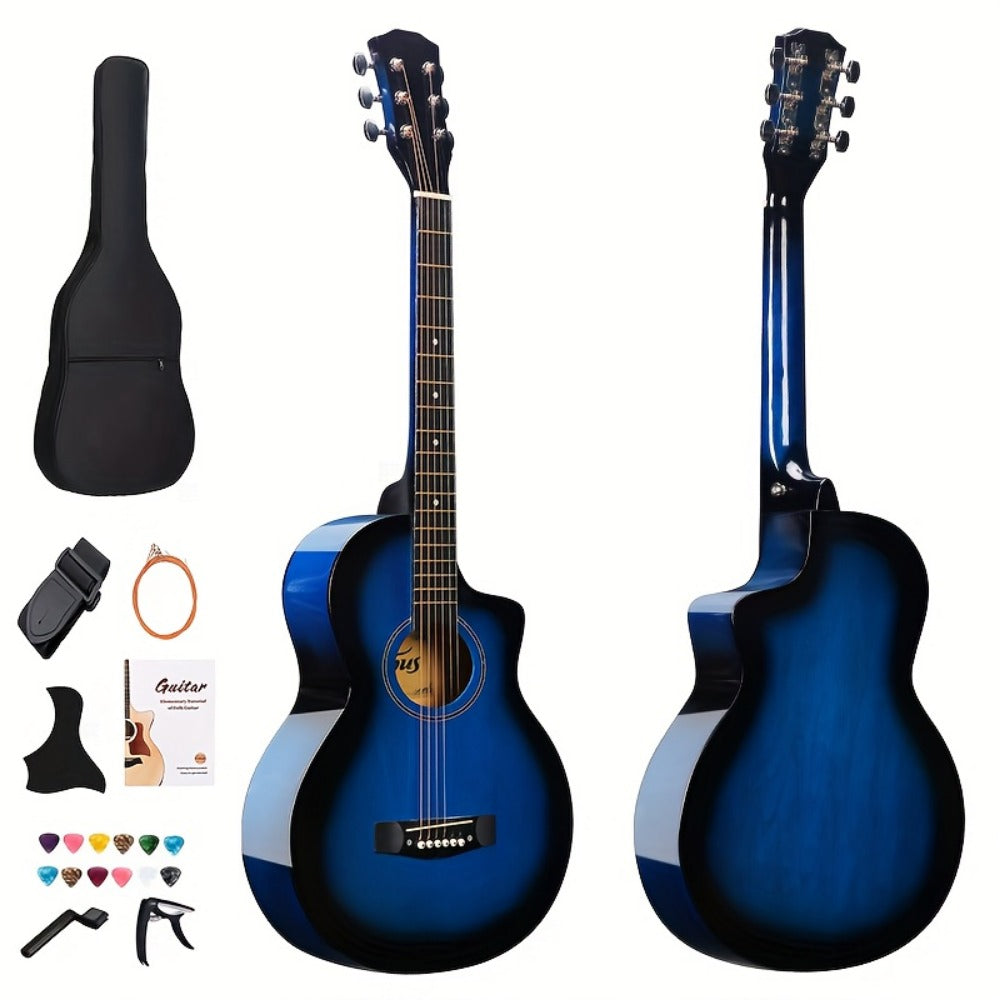 Guitar Pick Set, 38 Inches, 6 Pieces, Complete, Acoustic for Practice and Performance