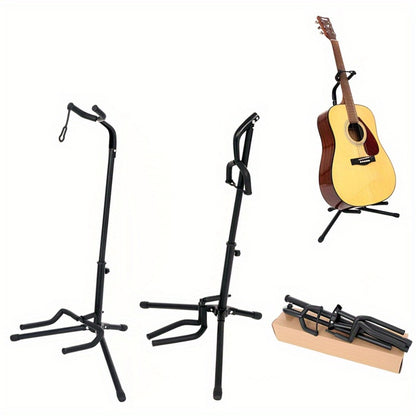 Guitar Stand, 2pcs Iron Guitar, Foldable, Portable, Folding, Single for Holding