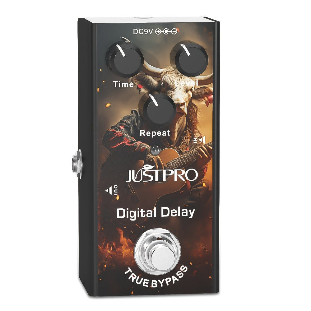 Guitar Effects Pedal, Crunch Distortion, True Bypass, Vintage for Electric Guitar Or Bass