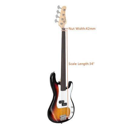 Instrument Cable, 42 mm, Full Size, Bass, Guitar, Sunset for Connecting Instruments