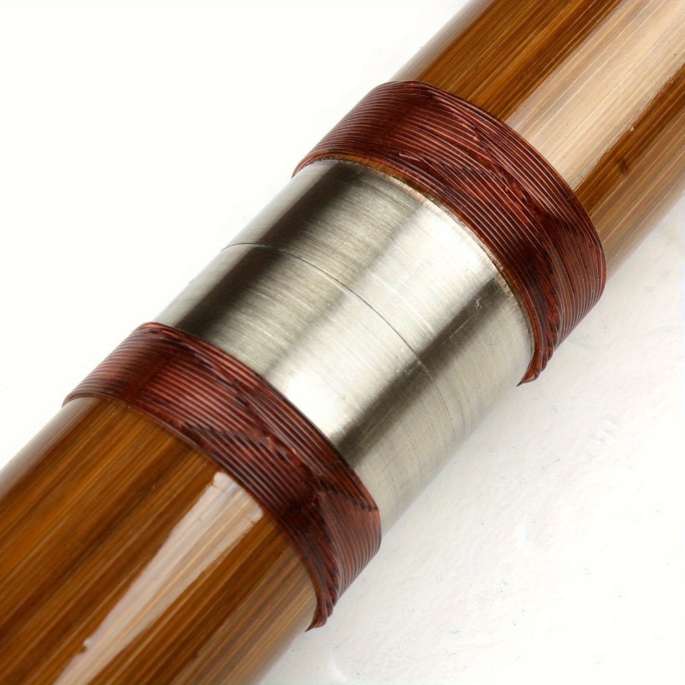 Chinese Bamboo Dizi Flute, Two-Section Traditional Instrument for Beginners