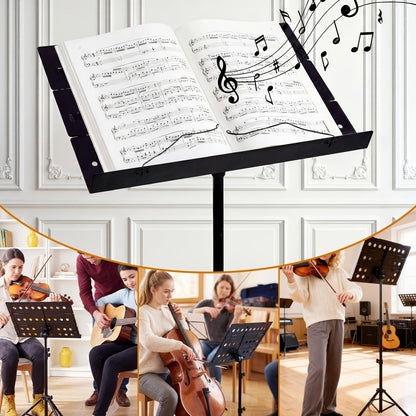 Guitar Stand, Portable, Foldable, Adjustable, Folding, Music for Holding And Displaying