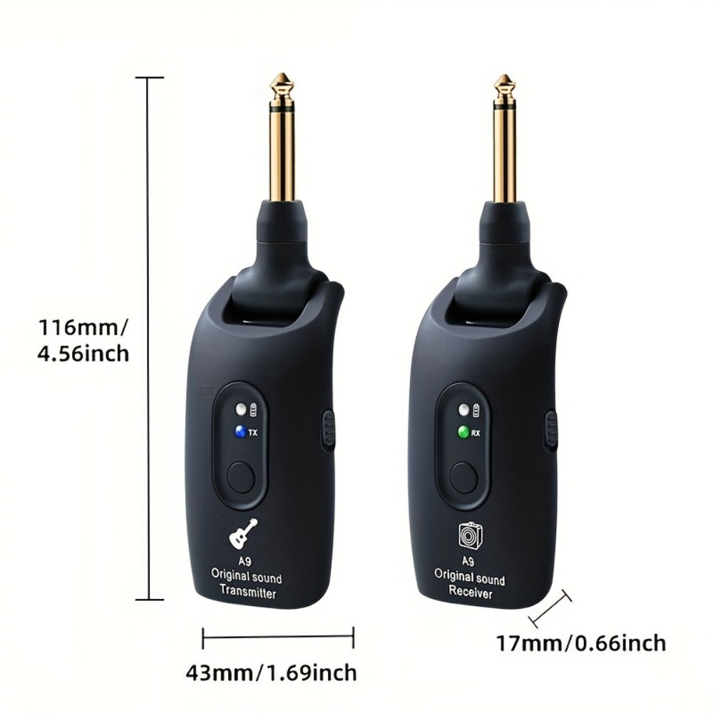 Wireless Instrument System, Blue, 2.4 GHz Wireless for Wireless Connection Between A
