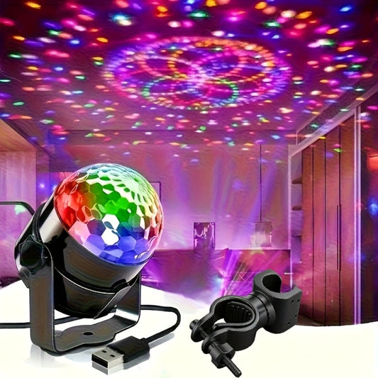 Party Lights Stage Lights Stage Lights on A Stand Party Lights Disco Party Lights Indoor Party Lights Plug in Party Lights Disco Ball Speaker for Dj Disco Party Lights for DJ Home Parties Events Black Sturdy Mounting Bracket