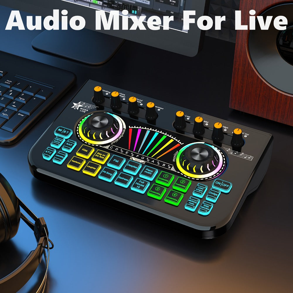 Portable Karaoke System, Condenser, Wireless, USB, Sound, Card, Professional for Parties