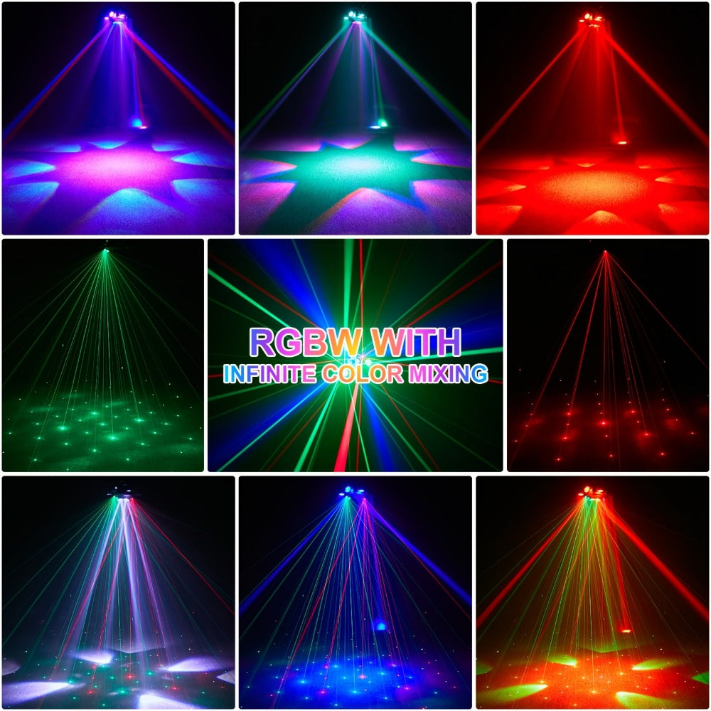 Moving Head DJ Light, Dynamic, RGBW, Wedding, Stage, 200W for Stage and Party Lighting