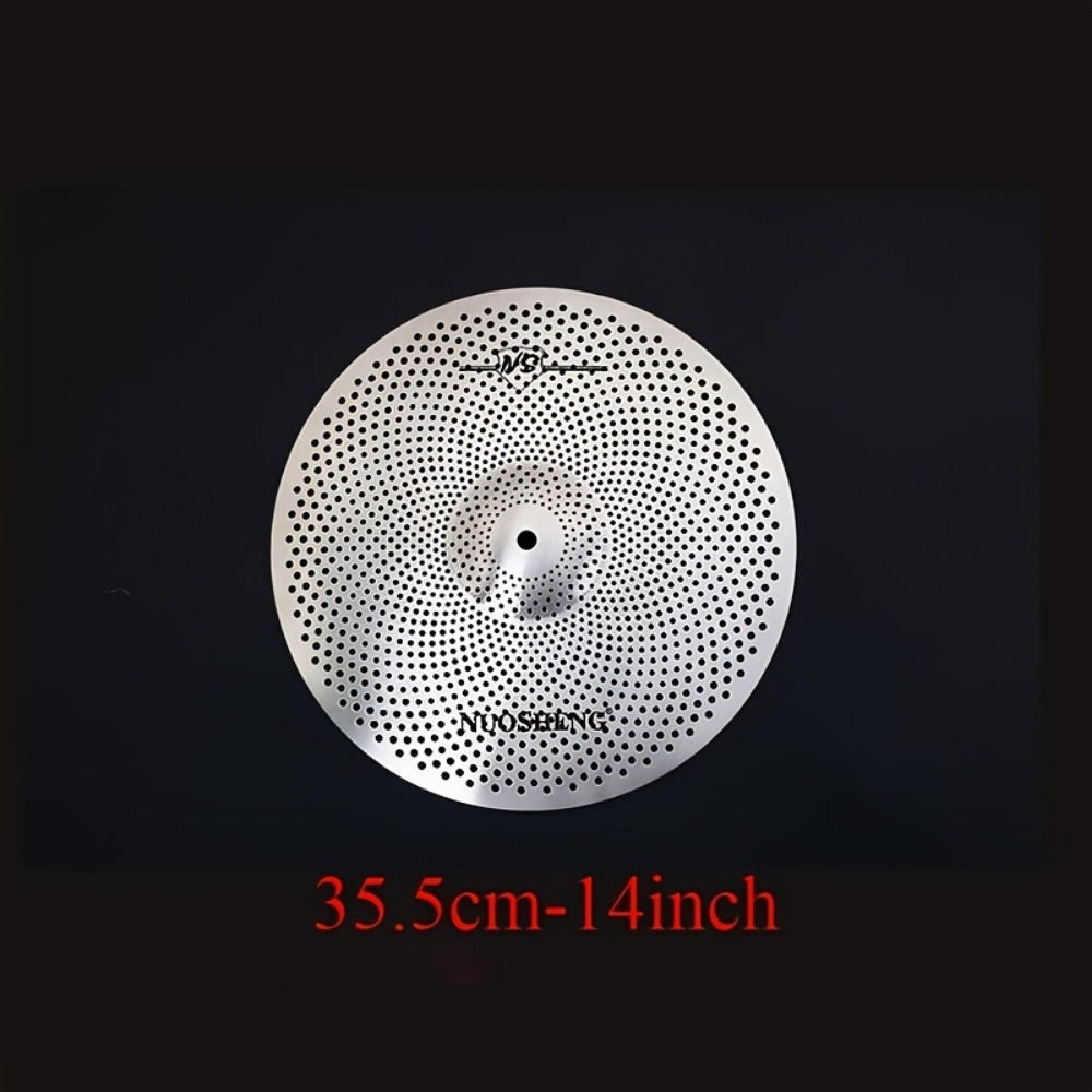 Drum and Cymbal Mute Set, 5pcs, Jazz, Cymbals for Lower-Volume Drum Practice And Rehearsal