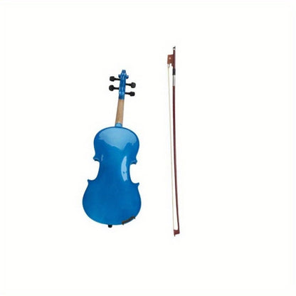 Full Size Violin, white violin, Full Size, Basswood, Beginners, Case for Lessons