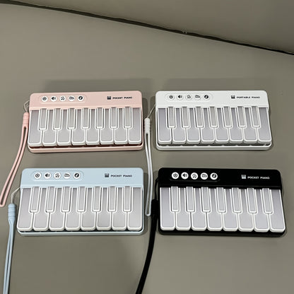 Pocket-Sized Mini Piano Keyboard - Portable 37-Key Electronic Keyboard For Music Practice, Stress Relief & Everyday Entertainment, Built-in Speaker, Perfect Travel Companion