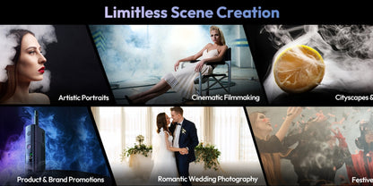 Stage Fog Machine, USB-C, Adjustable, Ulanzi, FILMOG for Stage and Party Lighting