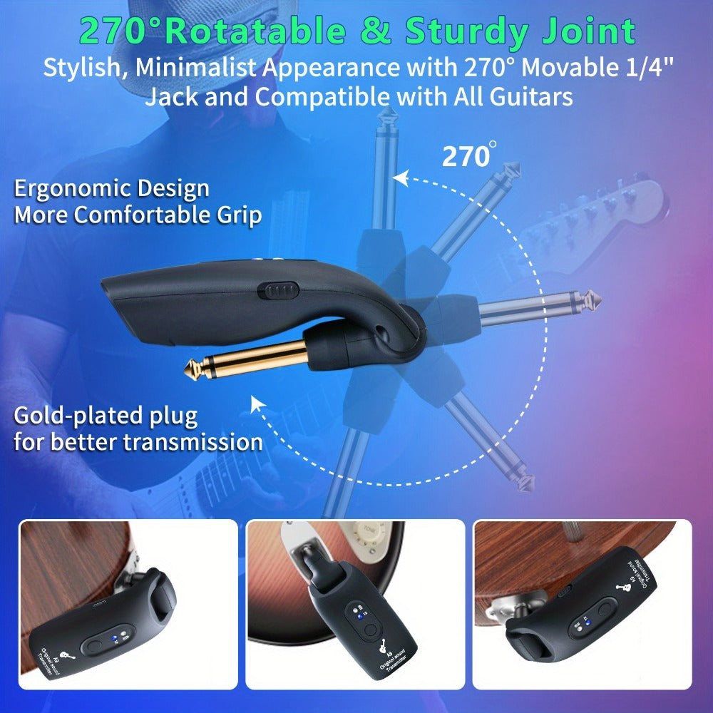 Wireless Instrument System, Black - 2, 2.4 GHz Wireless for Wireless Connection Between A