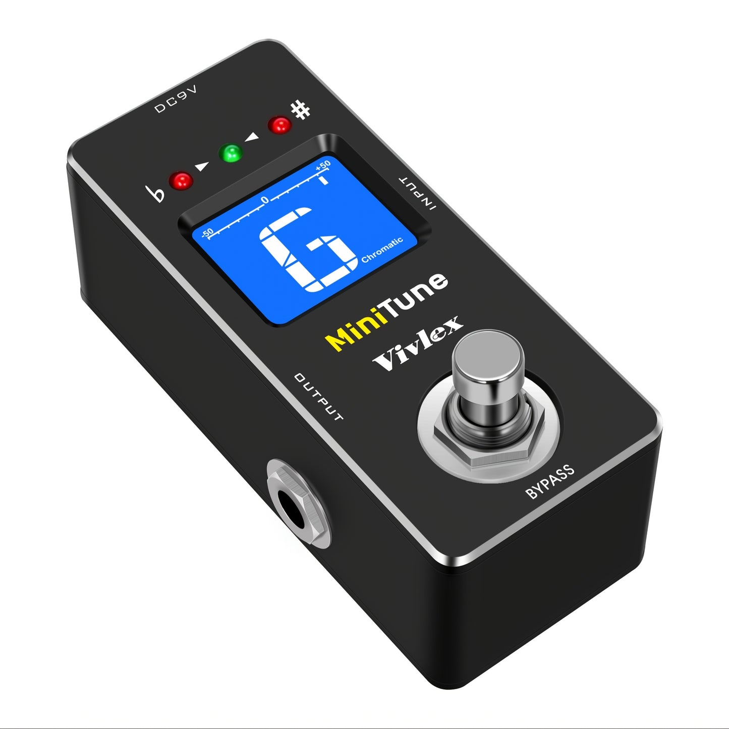 Chromatic Instrument Tuner shown in the Guitar Tuner Pedal option
