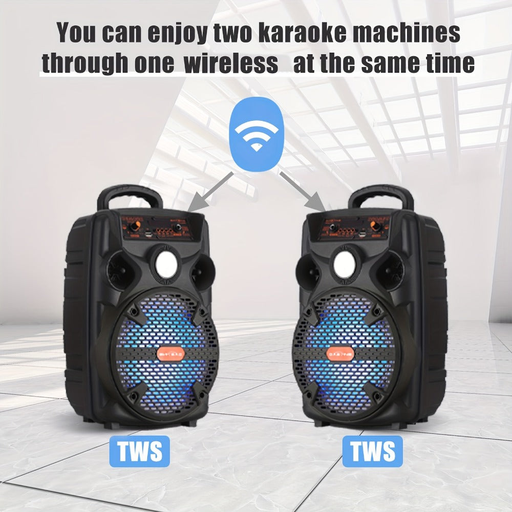 Portable PA Speaker, 1000W, Wireless, USB, BT/TF/TWS/USB/AUX, 1000W for Parties