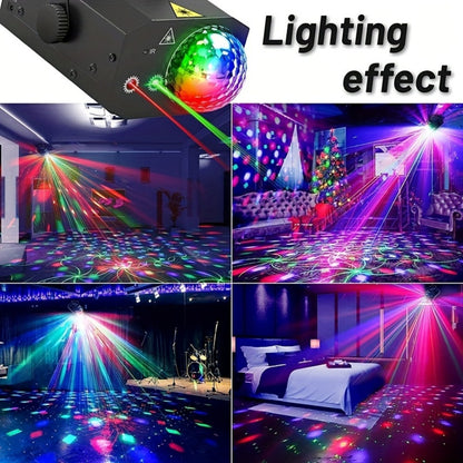 LED Stage Light, 50 feet, RGB, Sound Activated, Lights, Party for Stage and Party Lighting