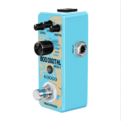 Guitar Effects Pedal, Dynamic, Tuner Pedal, Mini for Electric Guitar Or Bass Tone Shaping