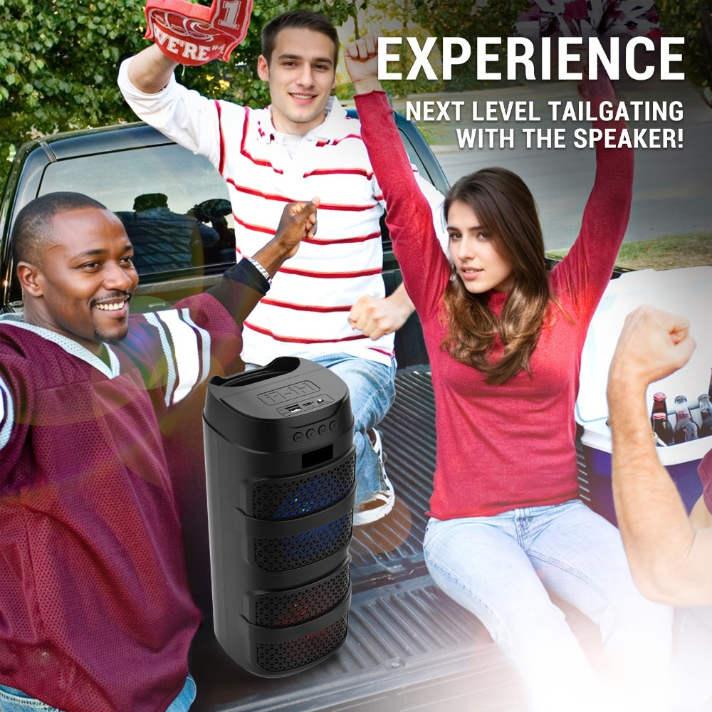 Portable PA Speaker, Stereo, Wireless, USB, 3000Watts, Speakers for Parties and Karaoke
