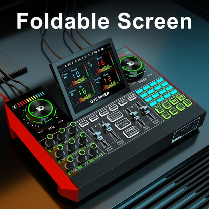 Portable Karaoke System, USB, Wireless, G10, Professional, Podcast for Parties and Karaoke