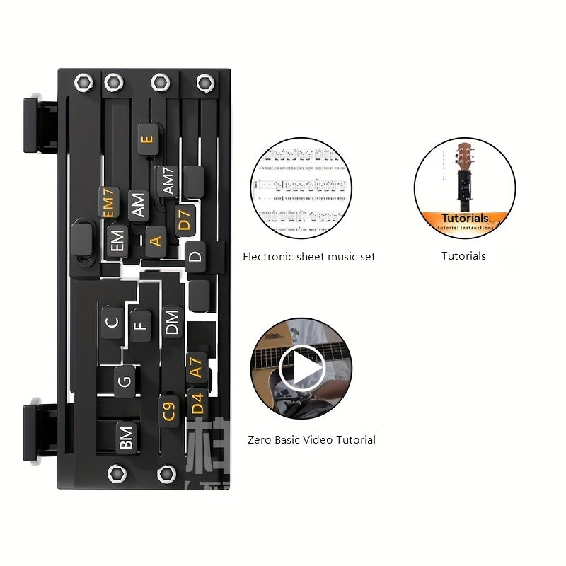 Guitar Assistive Tools | Folk Guitar | for Beginner Guitarists | One-Click Chord | Guitar Chord Assistant | Painless Learning