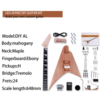 Electric Guitar, DIY TL, Leo, Jaymz, Kit for Lessons and Practice for Home Practice