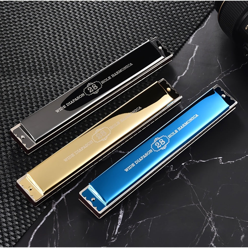 Blues Harmonica, Professional, Hole, Dual for Blues Practice