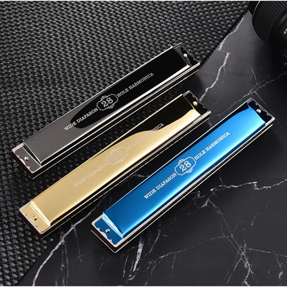 Blues Harmonica, Professional, Hole, Dual for Blues Practice