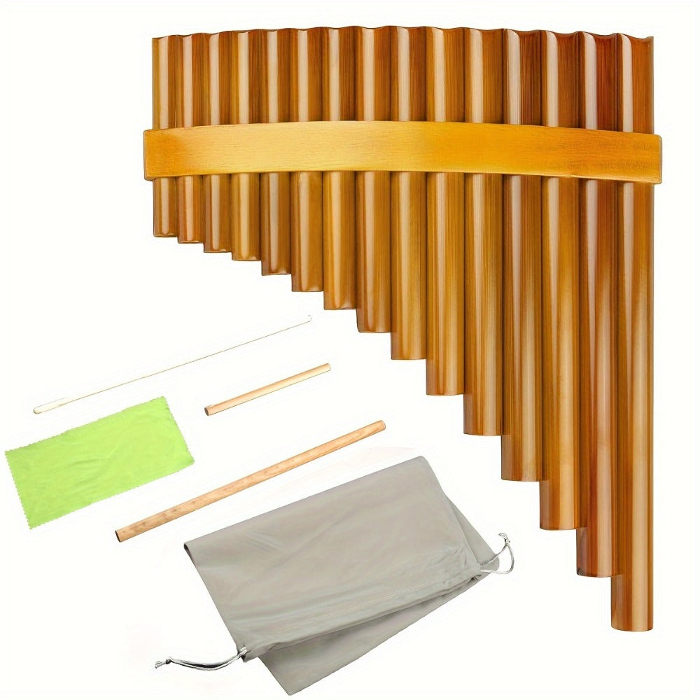 Pan Flute, Brown, Flutes, Key for Lessons and Practice for Home Practice, Rehearsal