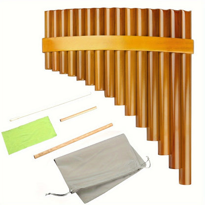 Pan Flute, Brown, Flutes, Key for Lessons and Practice for Home Practice, Rehearsal