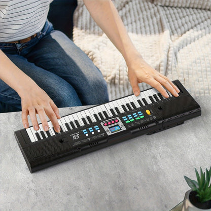 Portable Electronic Keyboard, USB, Portable, Piano, Keys, Beginner for Beginner Lessons