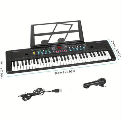 Digital Piano, USB, 37Key, Electronic, Keyboards for Piano Lessons