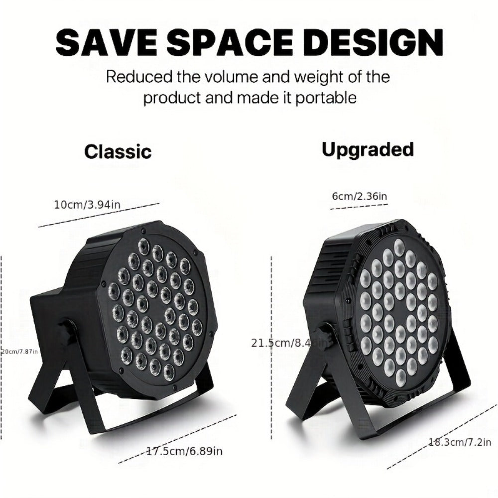 LED Stage Light, DMX Control, RGB, 20/12/10/8/6/4/2/1pc for Stage and Party Lighting