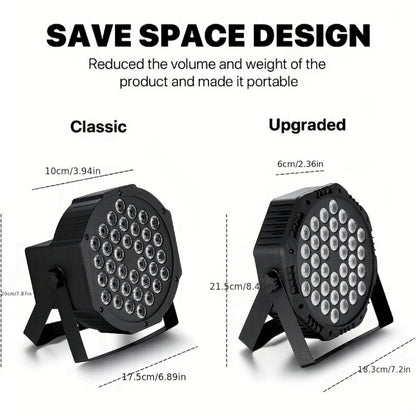 LED Stage Light, DMX Control, RGB, 20/12/10/8/6/4/2/1pc for Stage and Party Lighting