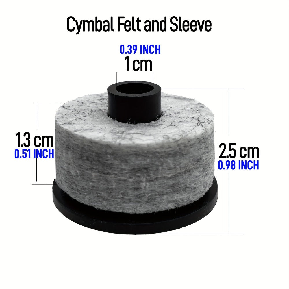 Cymbal Hardware Kit, 21pcs, Set, Standard for Maintaining And Mounting Drum Set Cymbals