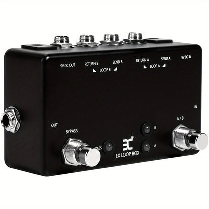 Guitar Effects Pedal, Loop, Switcher, Passive for Electric Guitar Or Bass Tone Shaping