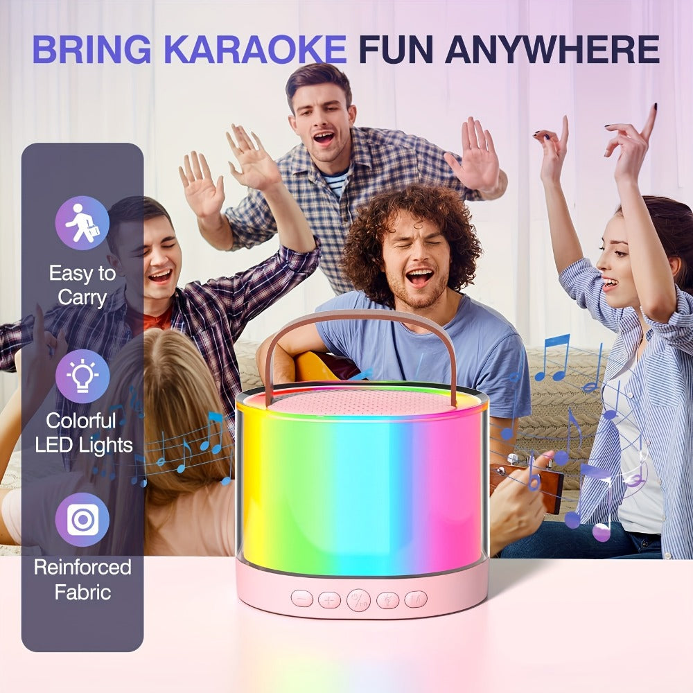 Portable PA Speaker, Blue Upgraded Version, Wireless, USB-C, Mini, Karaoke, Machine