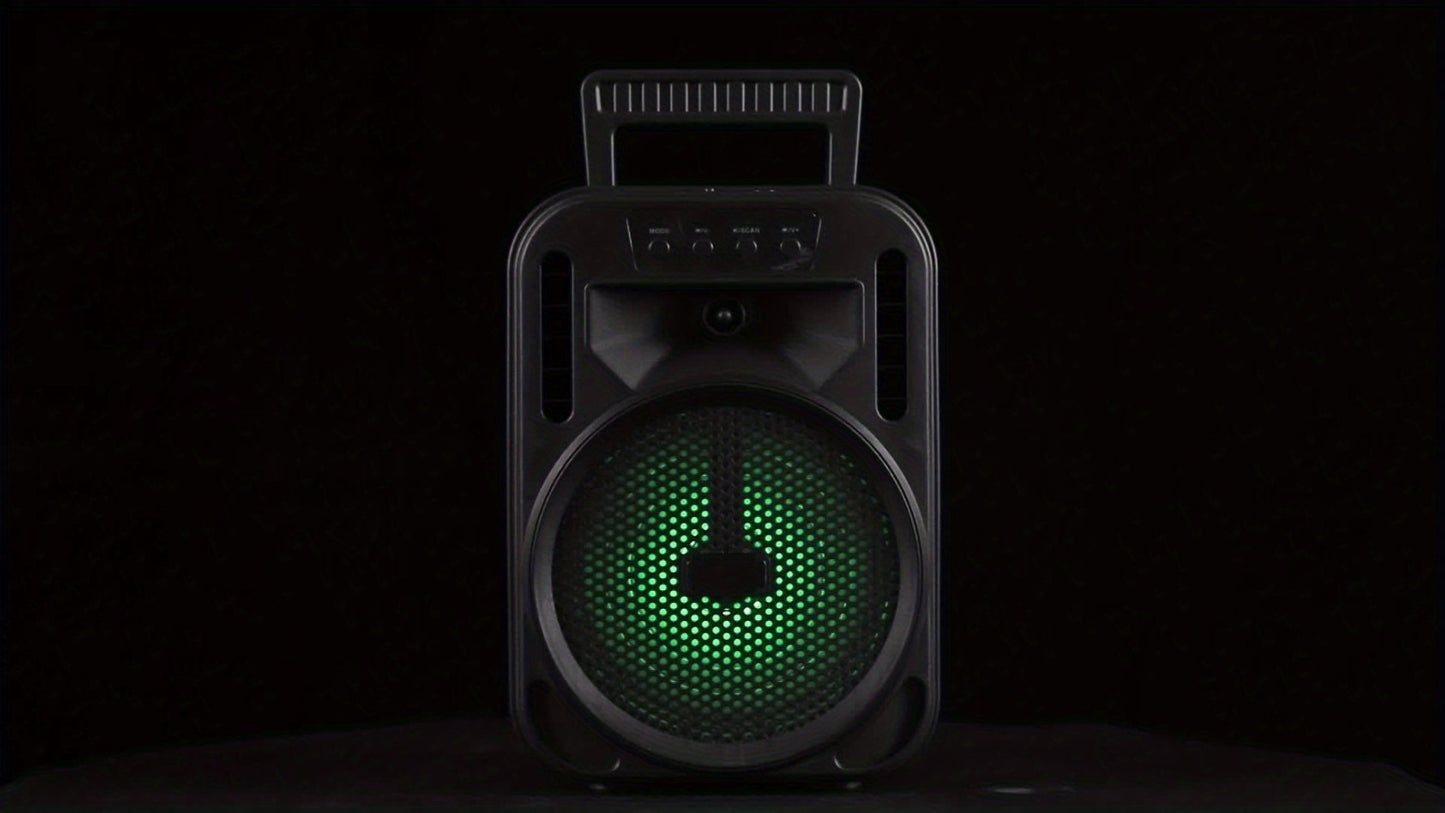 Portable PA Speaker, 4000W, Bluetooth, Wireless, Rechargeable for Parties and Karaoke
