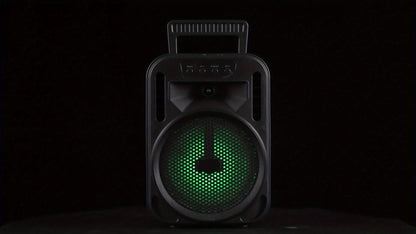 Portable PA Speaker, 4000W, Bluetooth, Wireless, Rechargeable for Parties and Karaoke