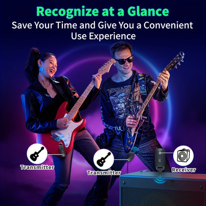 Wireless Instrument System, Black - 2, 2.4 GHz Wireless for Wireless Connection Between A