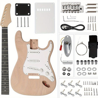 Electric Guitar, Kit, Mahogany, Body for Lessons and Practice