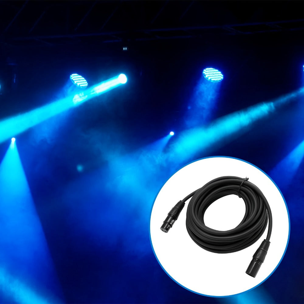 LED Stage Light, 10 Pack, DMX Control, Pack/, 26.3ft, DMX for Stage and Party Lighting