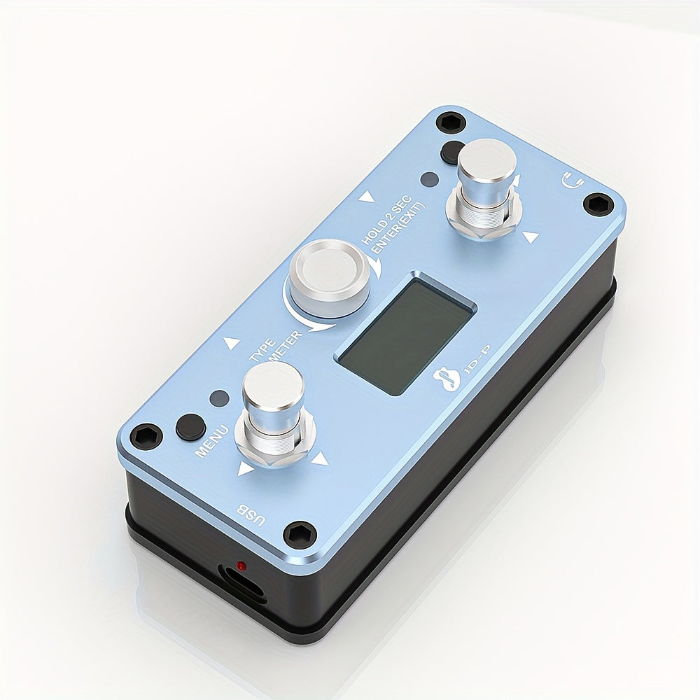 Compact Rechargeable Guitar Effects Pedal Featuring 16 User Modes And 15 Different Effects