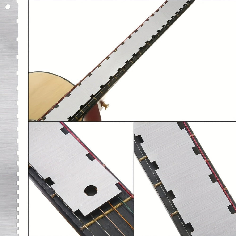 Guitar Setup Tool Kit, 12-Piece Luthier Gauge Set for Guitar and Bass