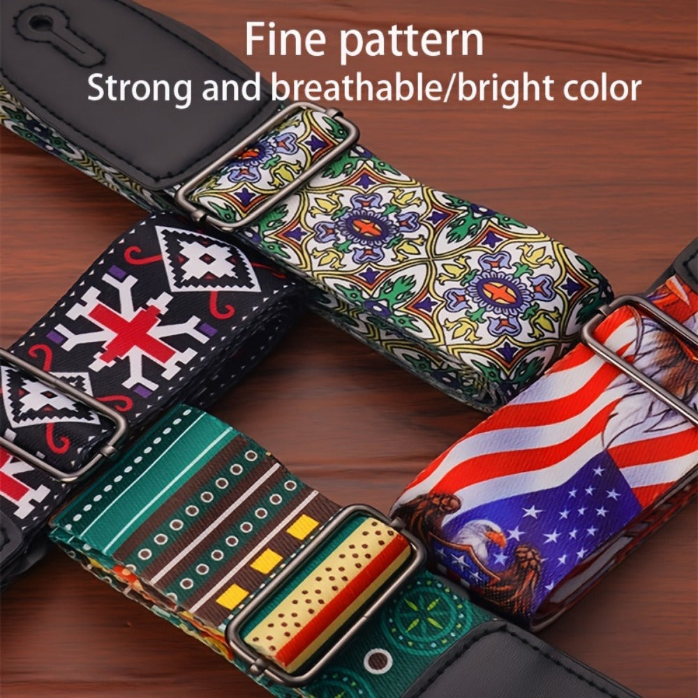 Adjustable Guitar Strap, Straps, Ukulele, Electric for Supporting A Guitar