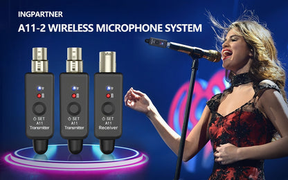 Portable PA Speaker, Condenser, Wireless, Microphone, Transmitter for Parties and Karaoke