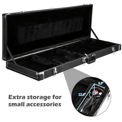 Guitar Case, 120cm, 122cm, Bass, Square, Hard for Storage and Travel