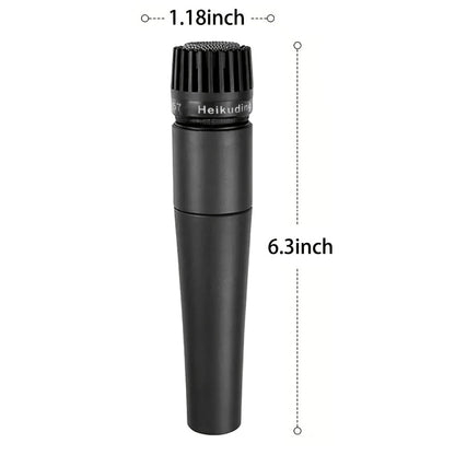 Recording Microphone, Cardioid, Dynamic, 3pcs, Professional for Recording and Streaming